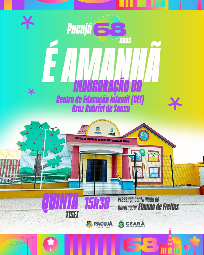 inauguração do Centro de Educação Infantil (CEI)
