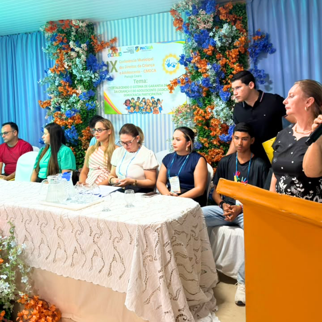 Pacujá realiza IX Conferência Municipal dos Direitos da Criança e do Adolescente