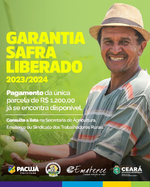 GARANTIA SAFRA LIBERADO