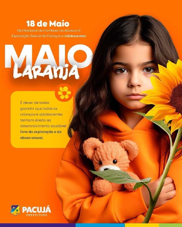 Maio Laranja é compromisso com a proteção e o cuidado.