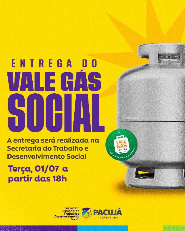 Entrega do Vale Gás Social