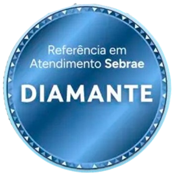 Selo Sebrae Referencia em Atendimento Diamante